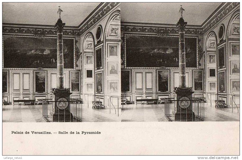 PALAIS DE VERSAILLES SALLE DE LA PYRAMIDE BON ETAT - Versailles (Château)
