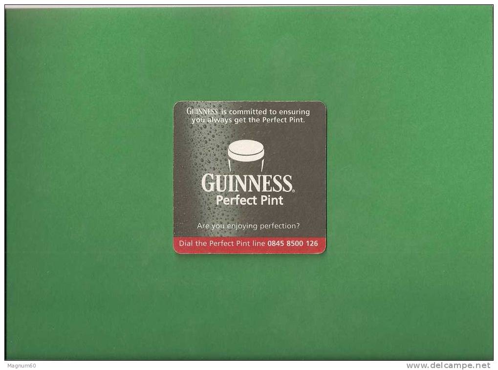 SOUS-BOCKS  GUINNESS - Beer Mats