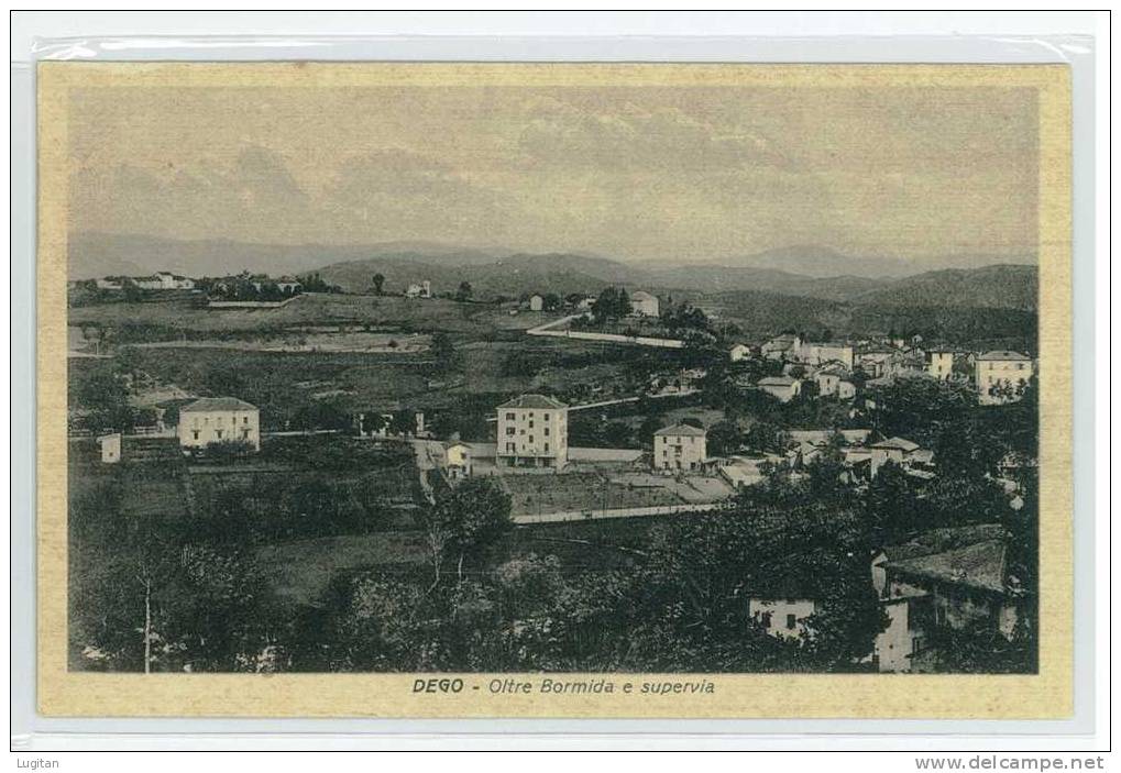 Cartolina - DEGO - Panorama Oltre Bormida E Supervia - SAVONA - LIGURIA - Savona