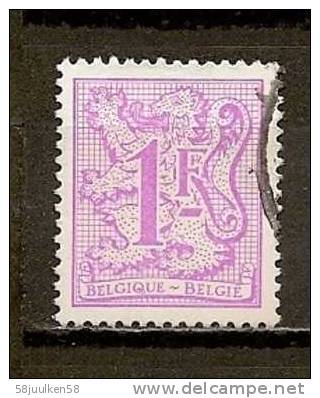 -Belgie  GESTEMPELD  OPC.  NR°  1850  Catw.  0,15  Euro - 1977-1985 Chiffre Sur Lion