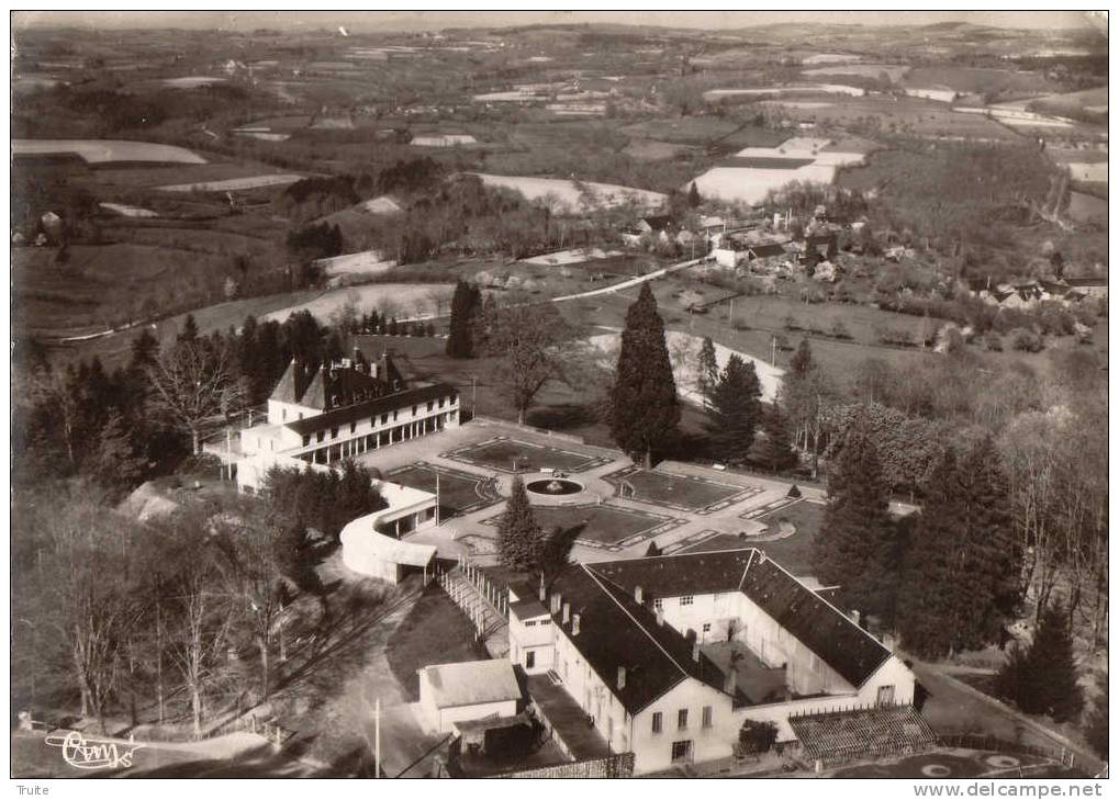 CHATEAUNEUF-LA-FORET VUE AERIENNE  SANATORIUM DE BELLEGARDE-LES-FLEURS - Chateauneuf La Foret