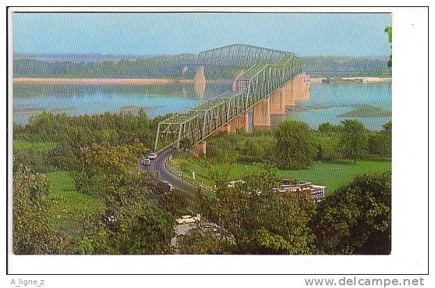 02 - Cpsm U.S.A. Missisippi River Chain Of Rock Bridge Saint Louis Missouri - St Louis – Missouri