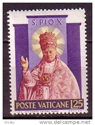 Z0543 - VATICANO SASSONE N°183 - VATICAN Yv N°201 * - Neufs