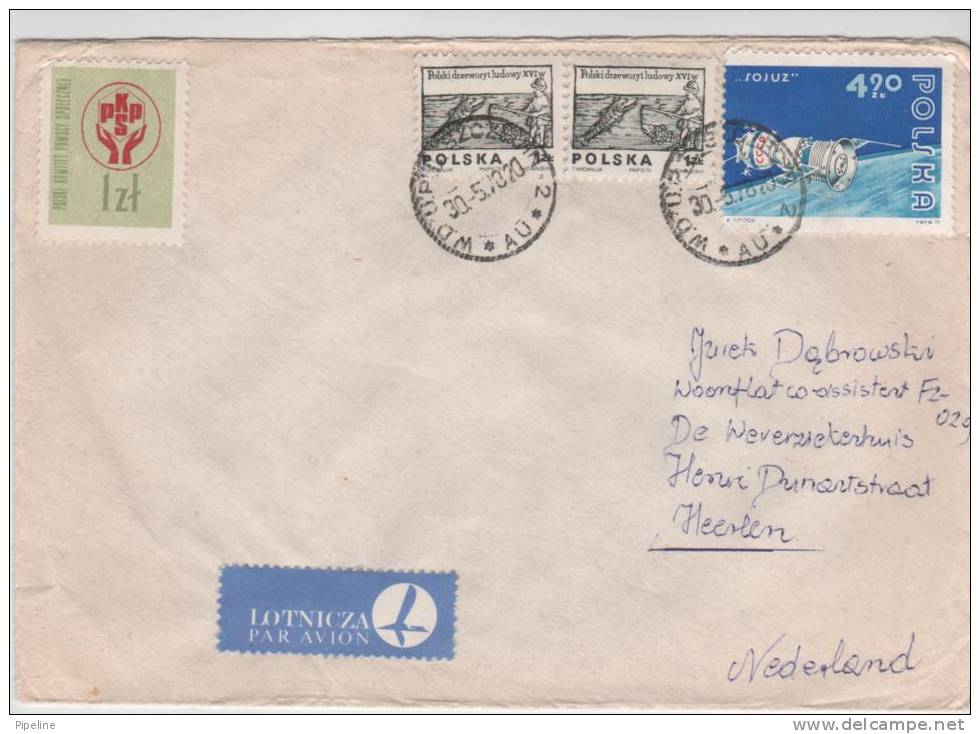 POLAND COVER SENT TO Netherlands 30-5-1978 - Covers & Documents