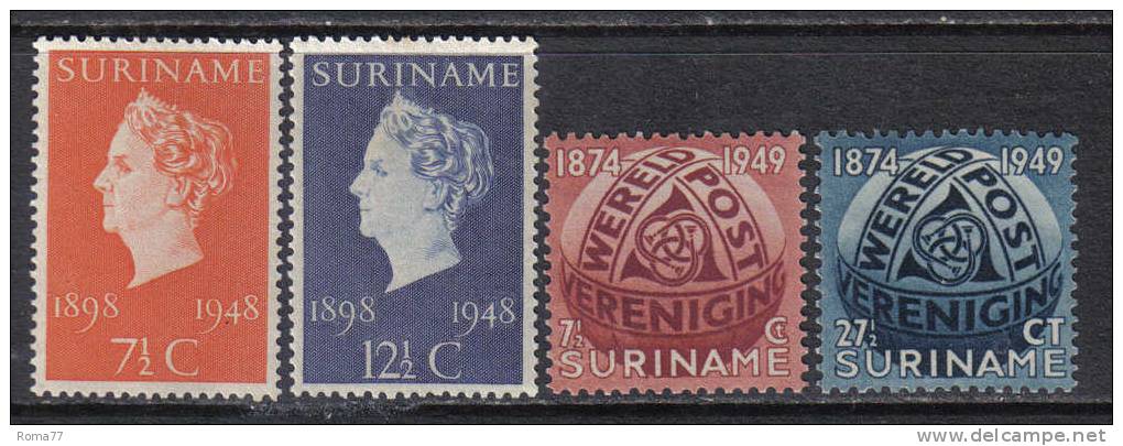 SS2692 - SURINAME , Due Serie Linguellate  * - Suriname ... - 1975