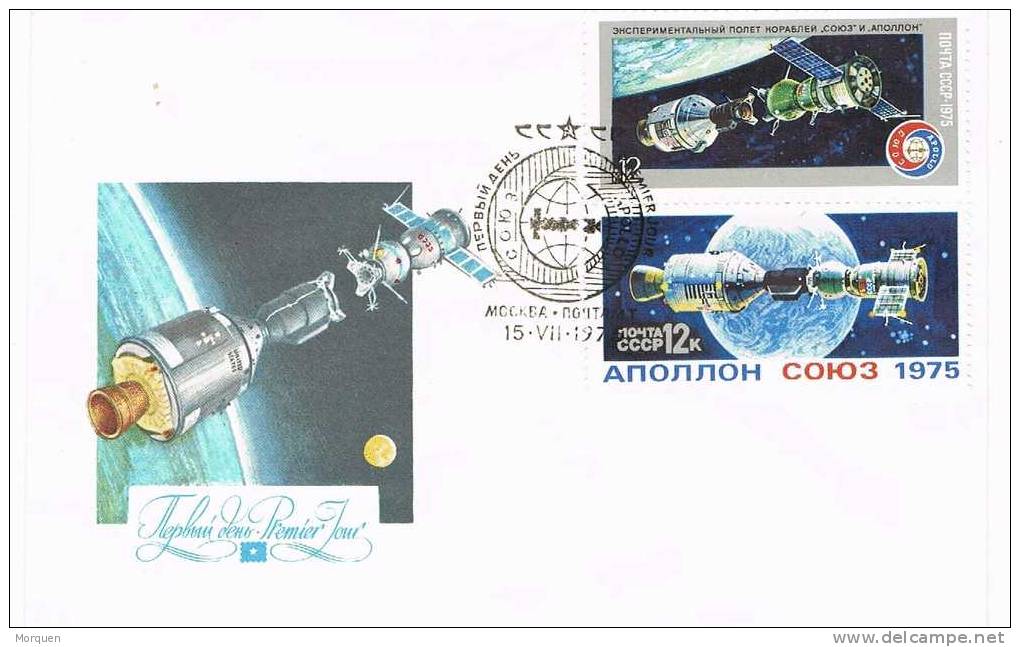 Carta MOSCU (Rusia) 1975. Theme ESPACIO. Space - Russie & URSS