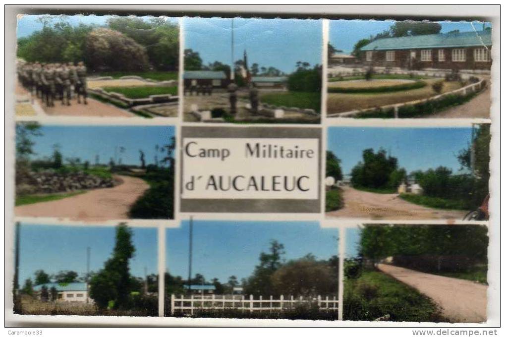 CPSM  AUCALEUC ( Cotes Du Nord ) Camp Militaire                   Y3/653 - Autres & Non Classés