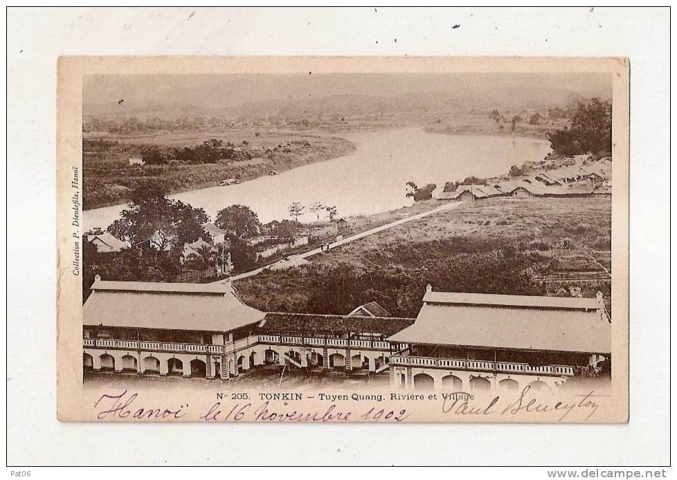 CPA    TONKIN  HANOI      1902 - Autres & Non Classés