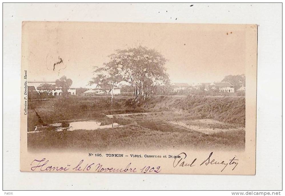 CPA    TONKIN  HANOI      1902 - Andere & Zonder Classificatie