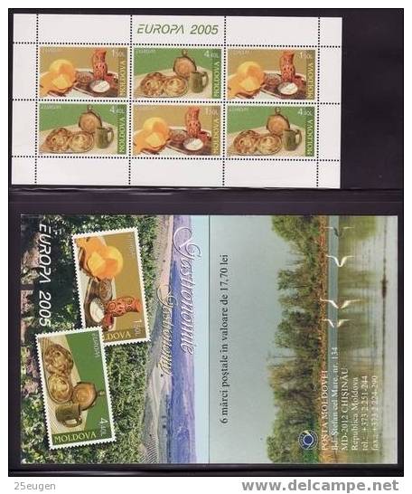 MOLDOVA  EUROPA CEPT 2005 BOOKLET  MNH - 2005