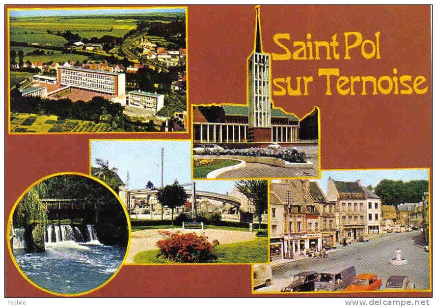 Carte Postale 62.  Saint-Pol-sur-Ternoise Trés Beau Plan - Samer