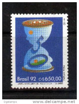 Brasil - Brazil 1992 ** Symbolic Hourglass: 50 Years Of The Brazilian Legion Of Assistance. Reloj De Arena Simbólico: 50 - Altri & Non Classificati