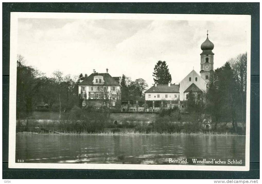 Bernried  - Wendland'sches SchloB  - Qk55 - Weilheim