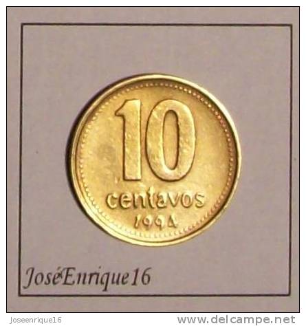 10 CENTAVOS 1994 - REPUBLICA ARGENTINA - Argentinië