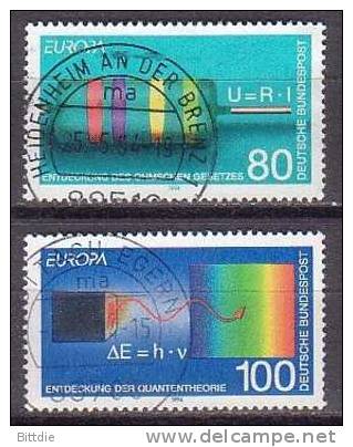 Europa/Cept, BRD 1732/33  , O  (E 345)* - 1994