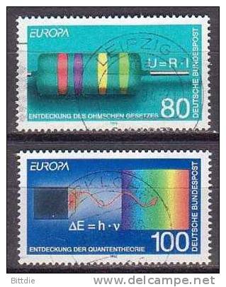 Europa/Cept, BRD 1732/33  , O  (E 347)* - 1994