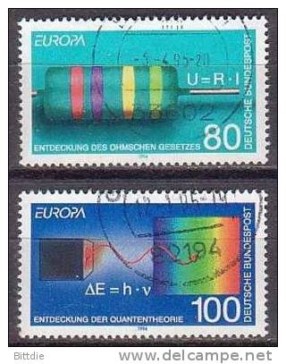 Europa/Cept, BRD 1732/33  , O  (E 350)* - 1994