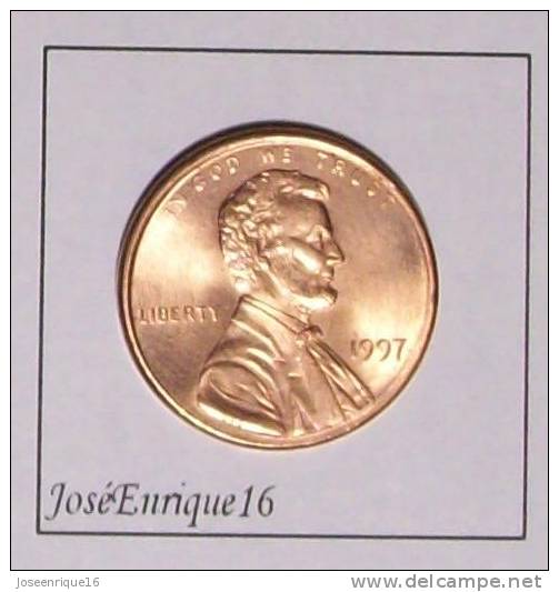 ONE CENT 1997 USA - 1959-…: Lincoln, Memorial Reverse
