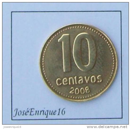 REPUBLICA ARGENTINA 10 CENTAVOS 2008 - Argentina