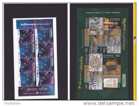 Cyprus - Chipre - Zypern 2009 Year Set Cancelled - Used Stamps