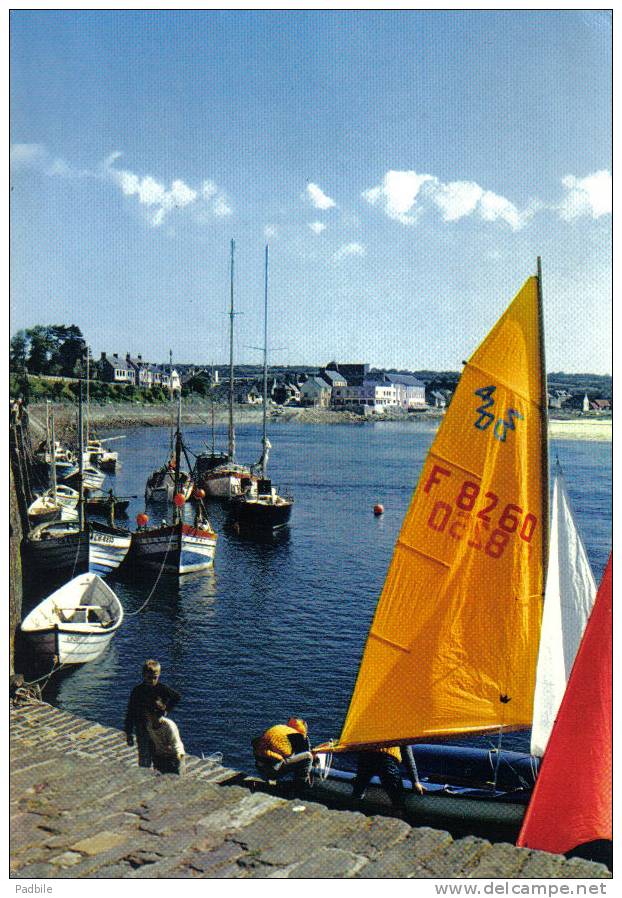 Carte Postale 50. Carteret  Le Port Trés Beau Plan - Carteret