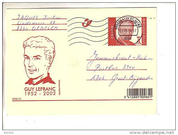 GOOD BELGIUM Postal Card 2002 - Guy Lefranc - Geïllustreerde Briefkaarten (1971-2014) [BK]