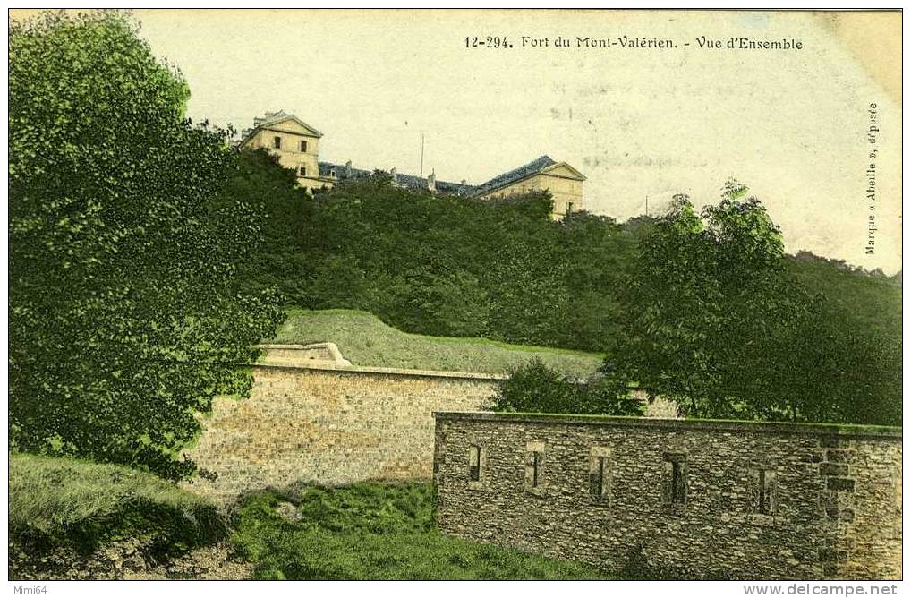 92 . FORT DU MONT-VALERIEN . VUE D'ENSEMBLE . - Mont Valerien