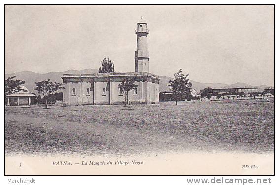 ALGERIE.BATNA.LA MOSQUEE DU VILLAGE NEGRE - Batna