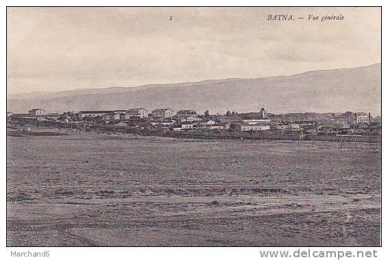 ALGERIE.BATNA.VUE GENERALE - Batna