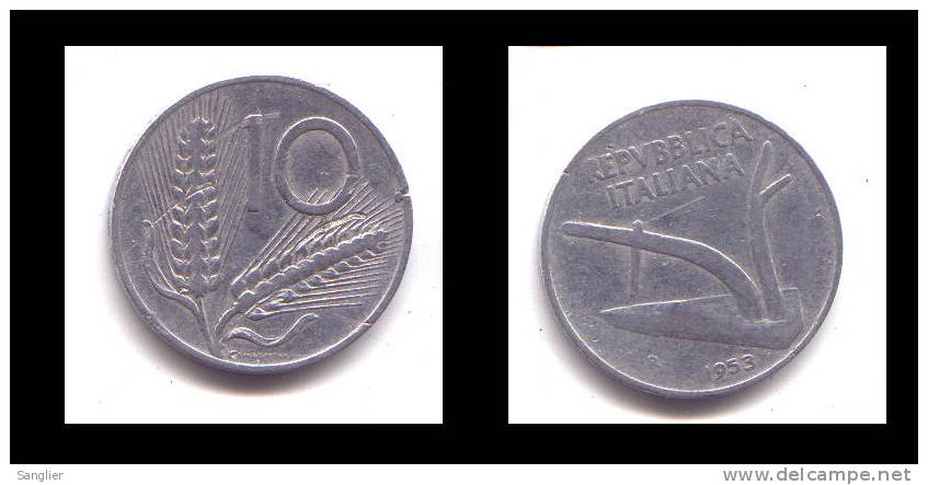 10 LIRE 1953 - 10 Lire