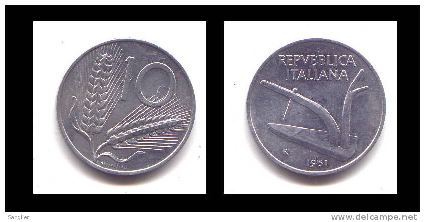 10 LIRE 1951 - 10 Lire