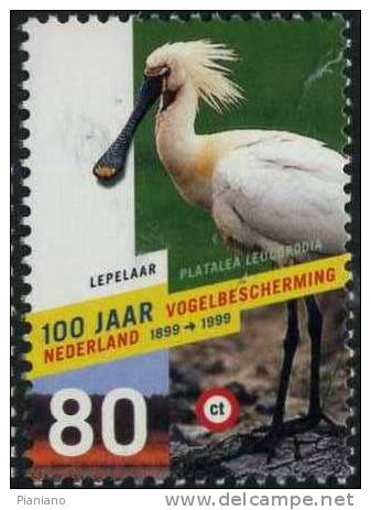 PIA - OLANDA - 1999 : 100 Anni Di Protezione Degli Uccelli D´ Acqua - (Yv 1680-81) - Ungebraucht