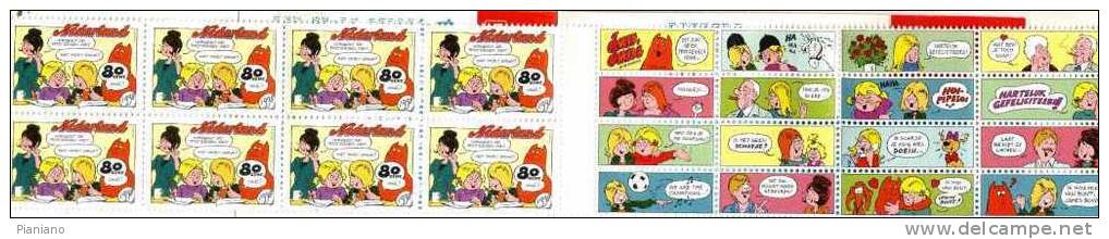 PIA - OLANDA - 1998 : Disegno Di Jan Kruis : Jean, Jeanne Et I Bambini - (Yv Carnet C1651a) - Booklets & Coils