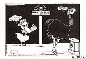 L'autruche Et Le Canard - Lardie