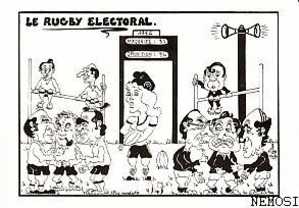 Le Rugby électoral - Lardie