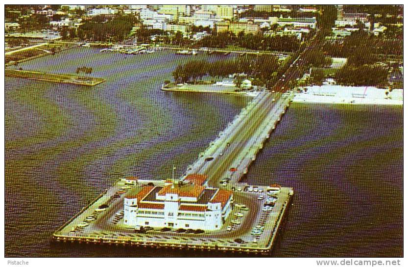 St. Petersburg Florida - Million Dollar Pier - Mint Never 1950´s - Koppel Color Cards FNC-4019 - St Petersburg