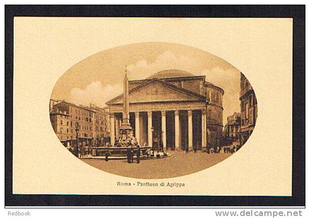 Super Postcard Pantheon Di Agrippa Roma Rome Italy  - Ref 526 - Pantheon