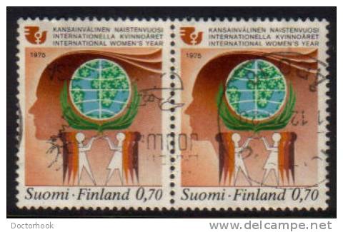 FINLAND   Scott #  579  VF USED Pair - Gebraucht