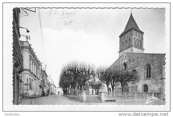 CP Jonzac - L´église Romane - Jonzac