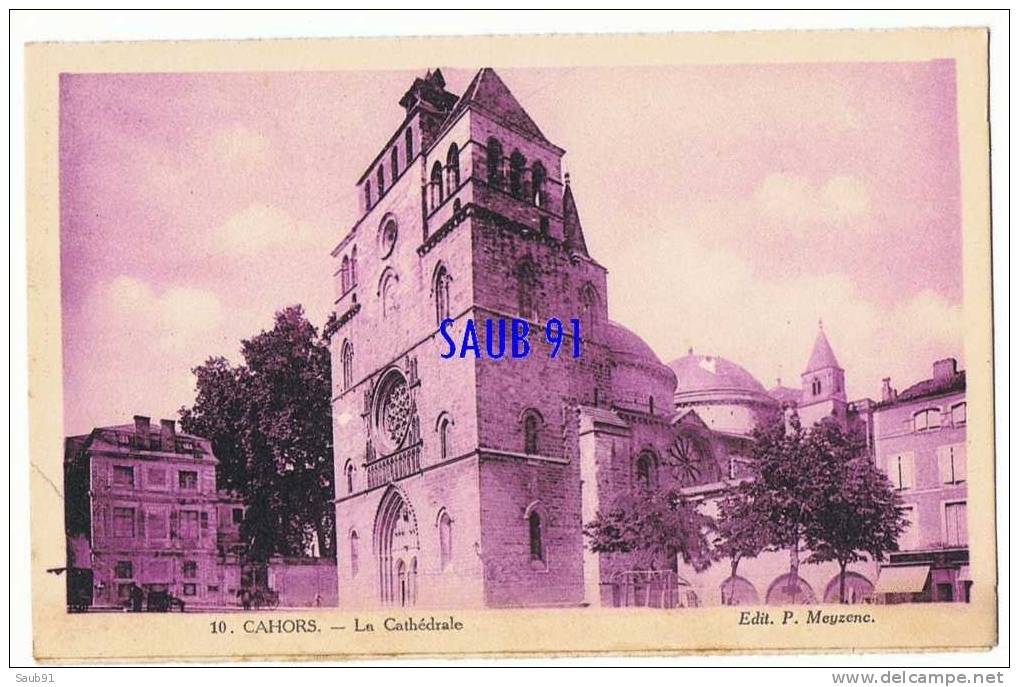 Cahors- La Cathédrale- Meyzenc- N°10- Non Circulé    -Réf:5284 - Cahors