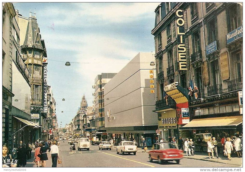 Nancy ( Meurthe Et Moselle ) La Rue Saint Jean, Pub Kodak Ed La Cigogne - Nancy