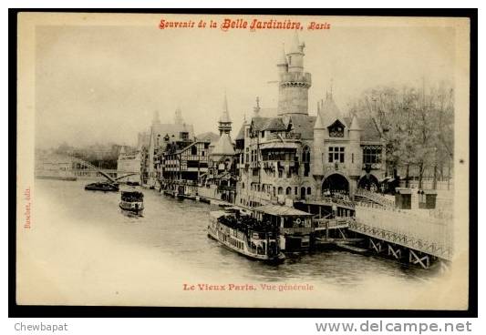 Le Vieux Paris - Vue Générale - Souvenir De La Belle Jardinière - The River Seine And Its Banks