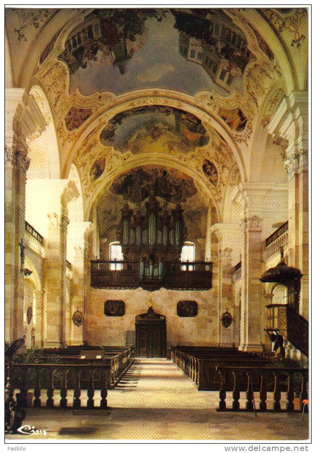Carte Postale 67. Ebersmunster  Le Grand Orgue Silbermann  De L'Abbaye  Trés Beau Plan - Ebersmunster