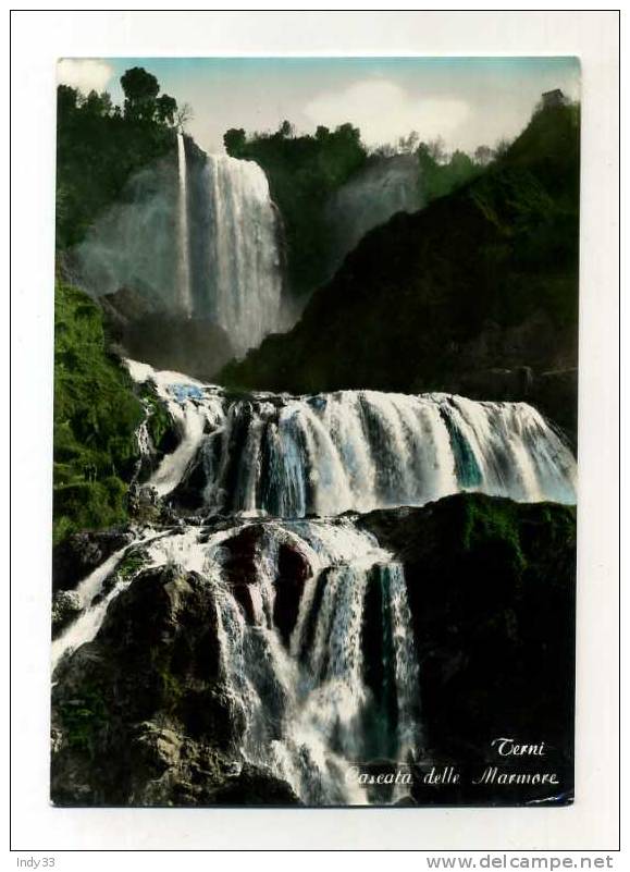 - ITALIE UMBRIA . TERNI . CASCATA DELLE MARMORE - Terni