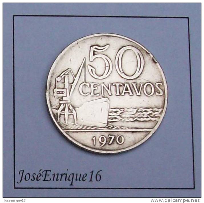 BRASIL, 50 CENTAVOS 1970 - Brésil