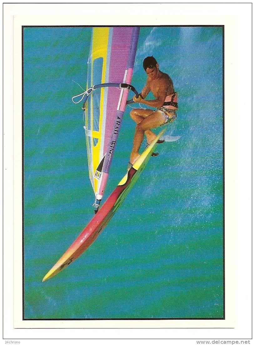 Homme Avec Planche à Voile, Les Voiles De La Liberte, Photo Jones - Zefa (10-1282) - Sailing