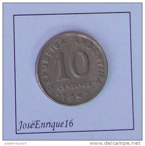 MONEDA 10 CENTAVOS REPUBLICA ARGENTINA. 1952 - Argentine