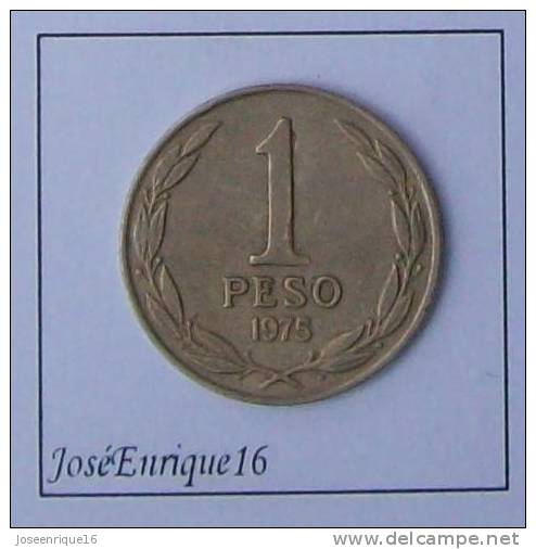 1 PESO REPUBLICA DE CHILE AÑO 1975 - Chili