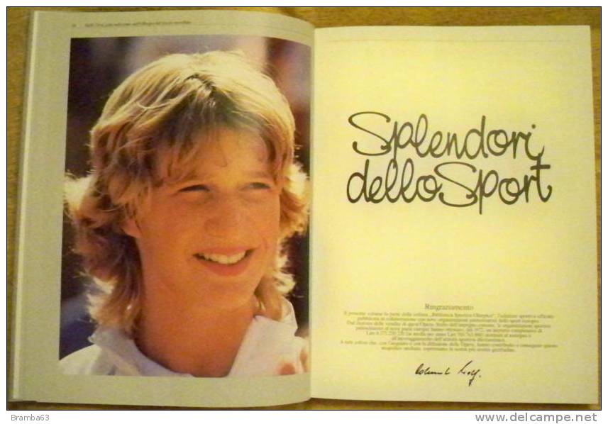 SPLENDORI DELLO SPORT - Libro Per Collezionisti - Libro In Italiano E Tedesco - Le Migliori Foto Sportive Fine Anni '80 - Deportes