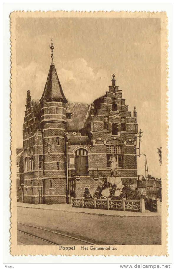 B2692 : POPPEL : Het Gemeentehuis - Ravels